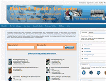 Tablet Screenshot of elektronische-bauteile-lieferanten.de